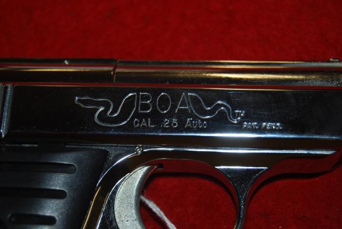 Sundance Industries, Inc. BOA .25 Auto Nickel / Plastic 9010094